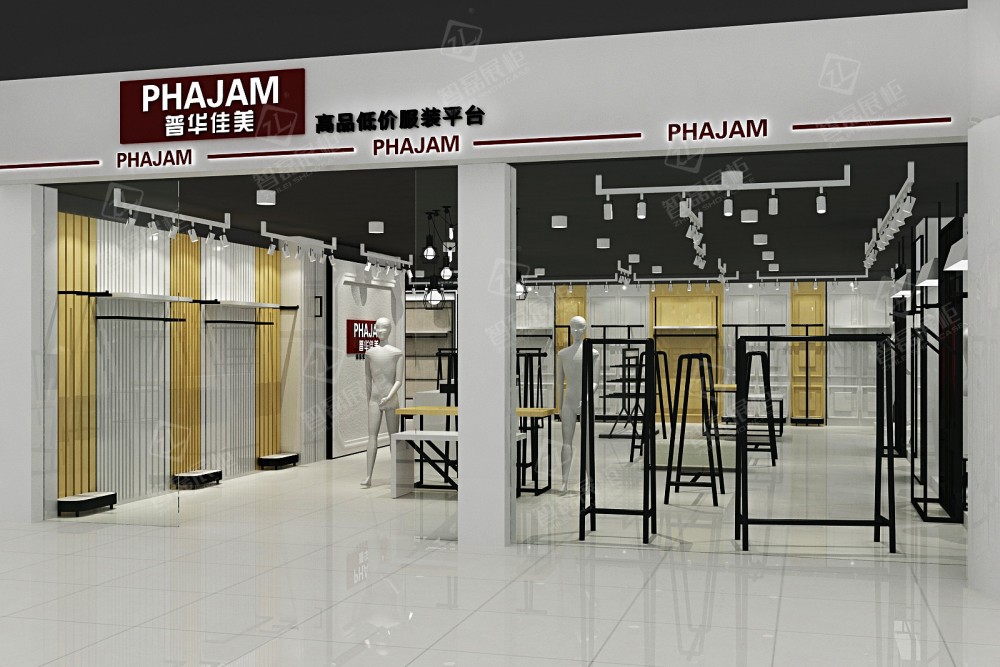 新款美妆道具_服装柜_婴童展柜_鞋展柜厂家