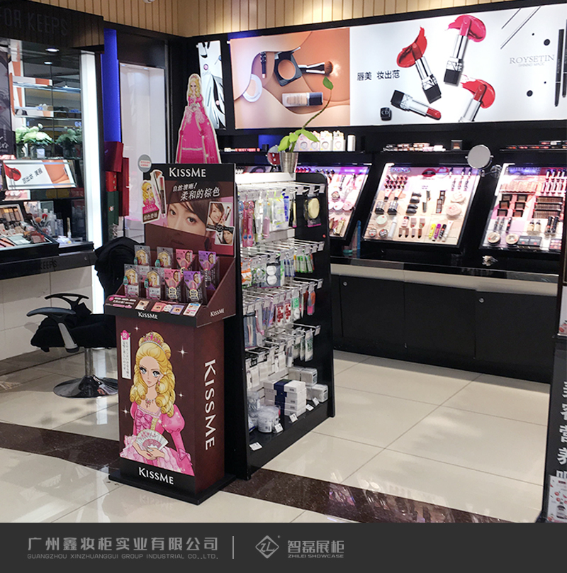 专业高端化妆品柜_柜台定制定做_美妆货架