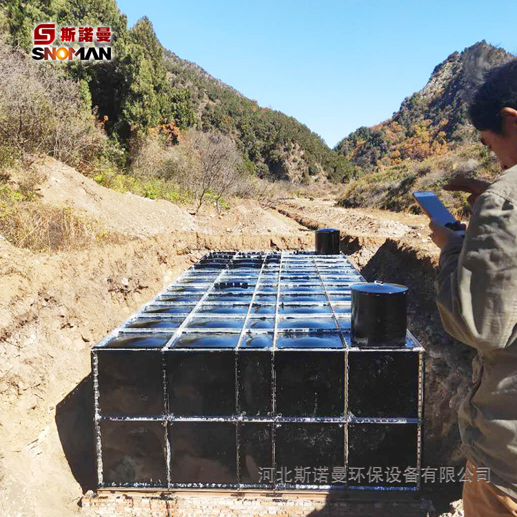 厂家定制搪瓷水箱 装配式搪瓷生活水箱 搪瓷钢板保温水箱
