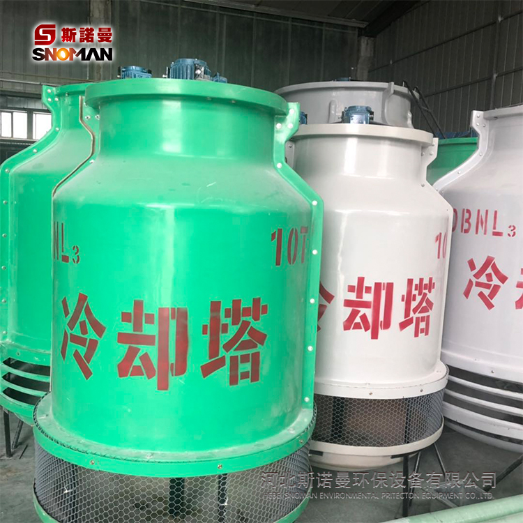 玻璃钢冷却塔 玻璃钢圆形冷却塔 圆形逆流式玻璃钢冷却塔