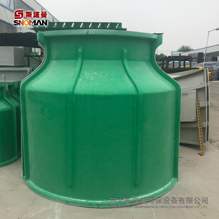 玻璃钢冷却塔 圆形逆流冷却塔 工业冷却水塔 小型冷水塔