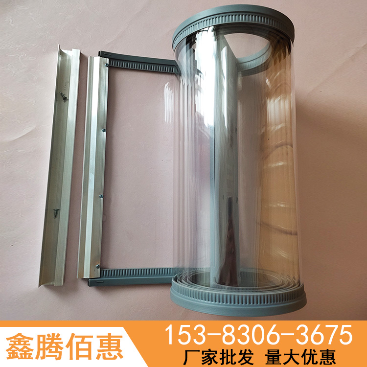 专业生产磁性自吸四季通用软门帘_商用家用透明塑料门帘