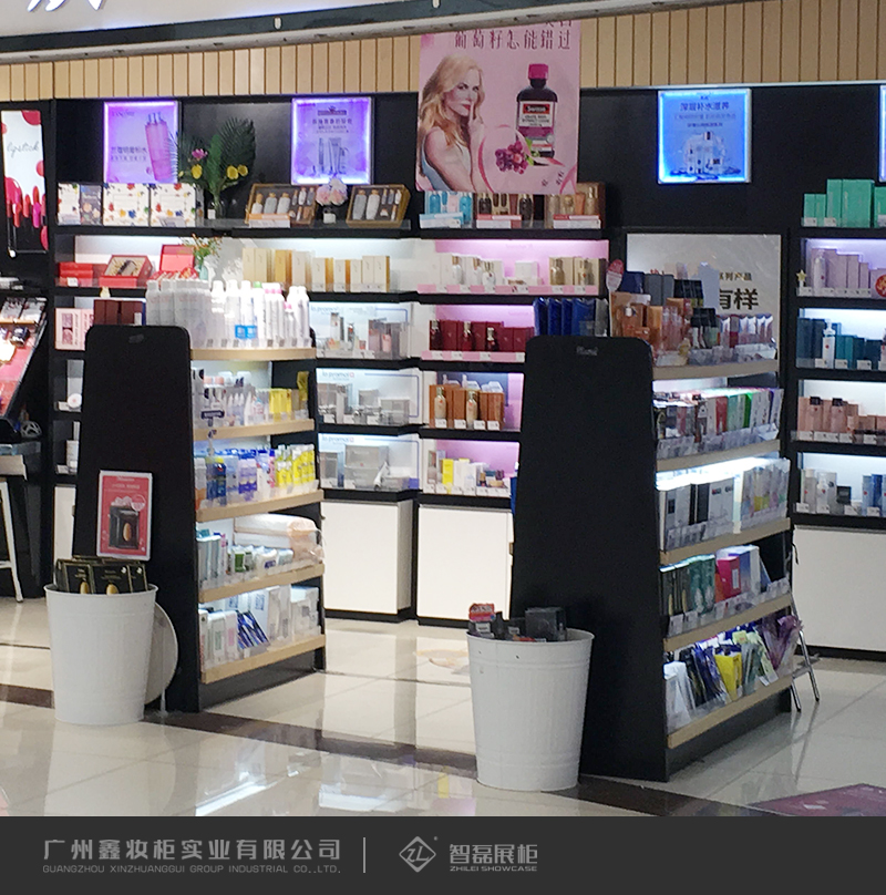江苏美妆道具_化妆品柜台_美妆展柜厂家