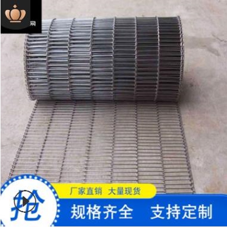 厂家定制不锈钢输送带 提升机网带 批发螺旋输送机网带金属网链