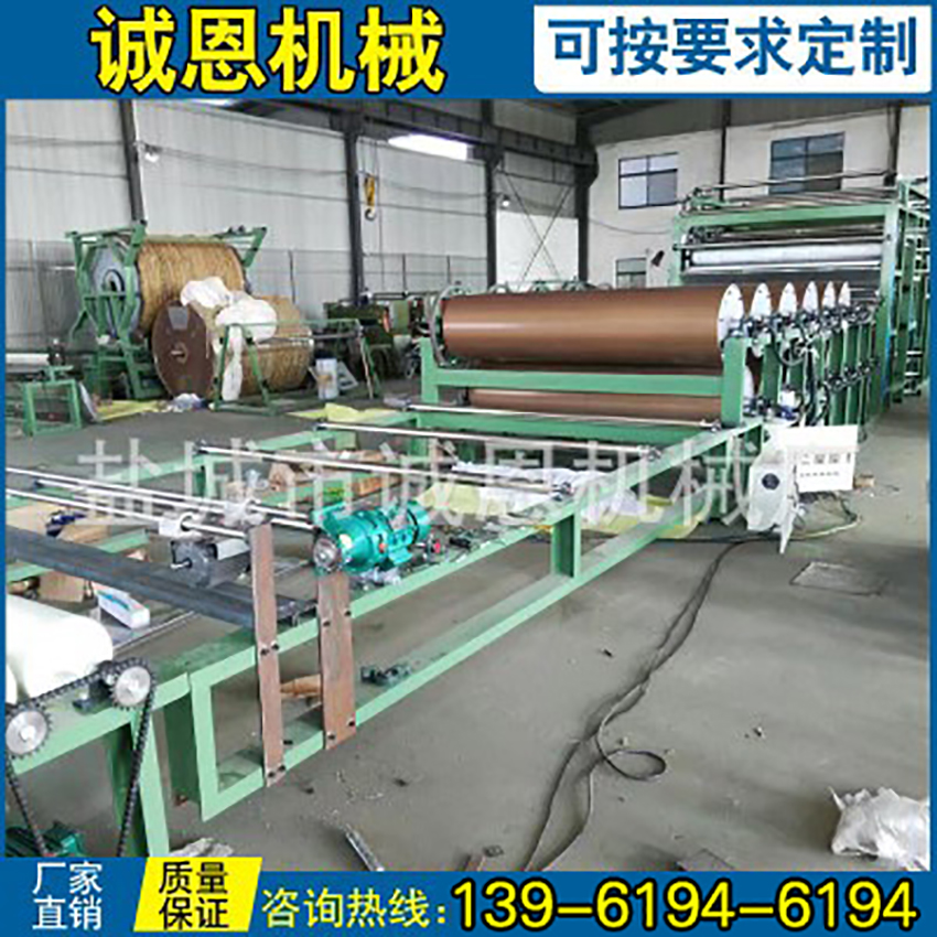 厂家直销新款效率高节能型合布机 布鞋合布机 多辊加热合布机
