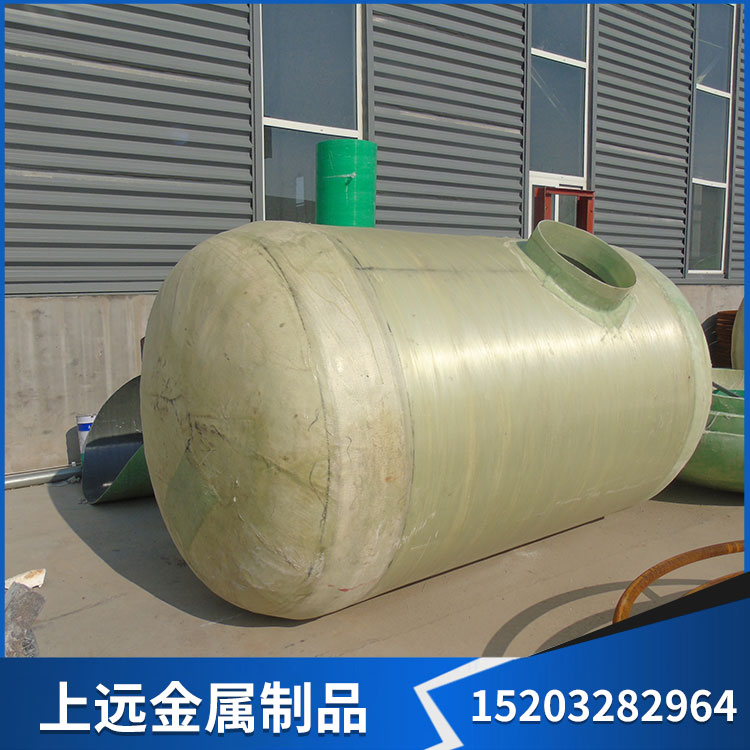 厂家批发地埋式玻璃钢化粪池 一体化污水处理消防池水罐 防油池