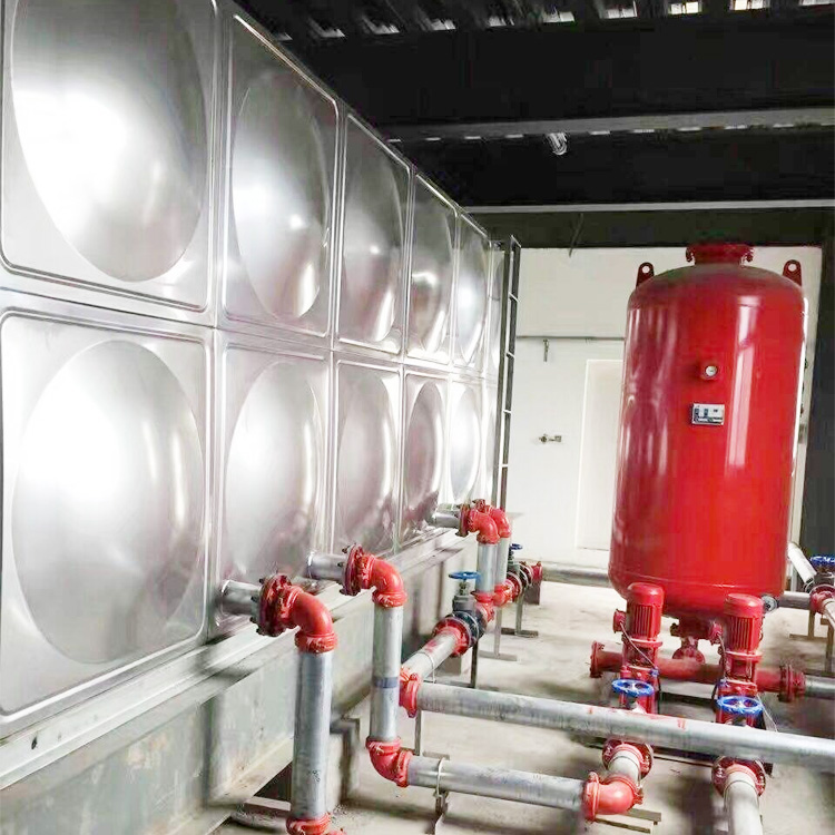 不锈钢消防水箱 阜阳不锈钢水箱 消防水箱价格 楼顶消防水箱