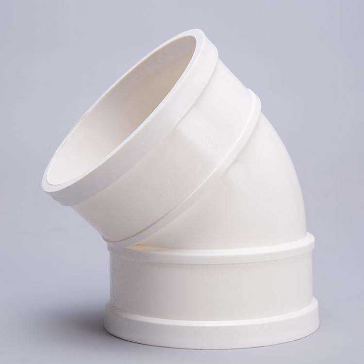 pvc管道弯头 家装管件塑料弯头