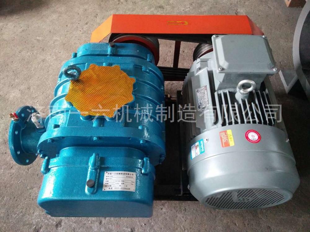 双油箱熔喷布用罗茨风机电厂用罗茨风机低噪音三叶风机产品
