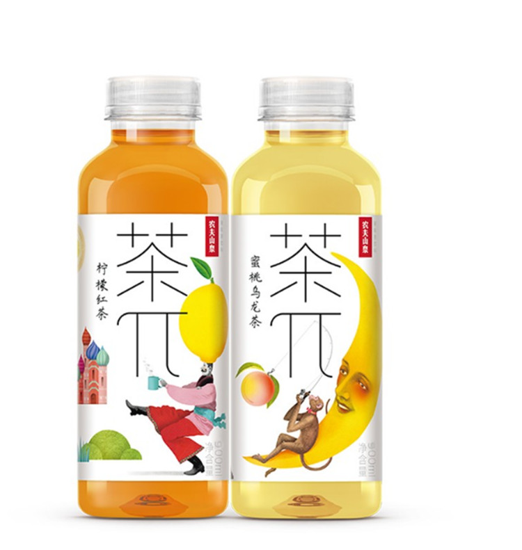 农夫山泉总代理 茶兀茶派批发多口味  900ml*12瓶整箱