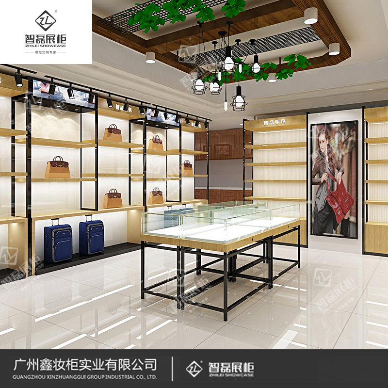 皮具展柜定制_皮具柜_皮具展柜_展柜厂家
