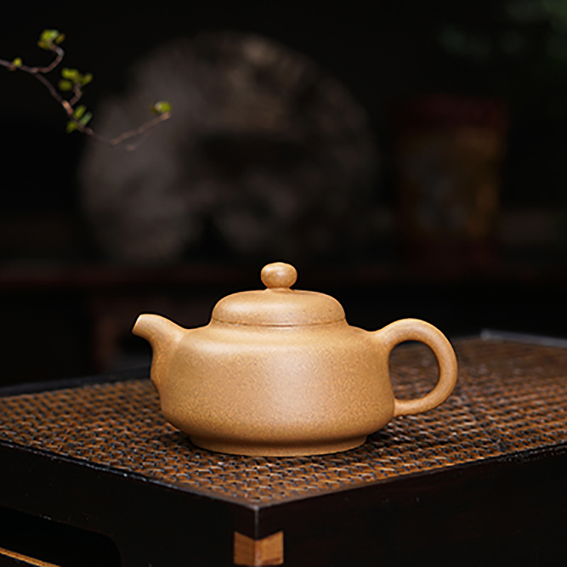 宜兴段泥半手工紫砂壶吴寅 小君玉壶 BC8031