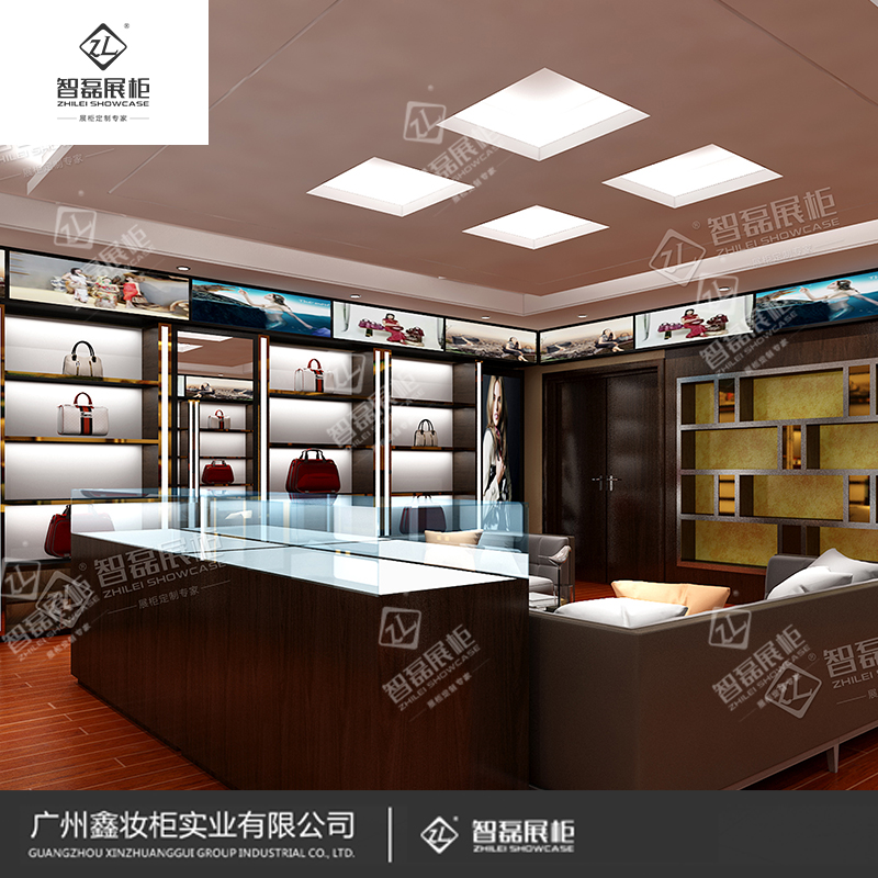 定制皮具展柜_皮具柜_皮具展柜_展柜厂家