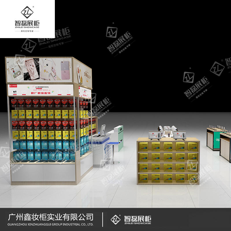 定制_手机柜_手机展示柜_展柜厂家