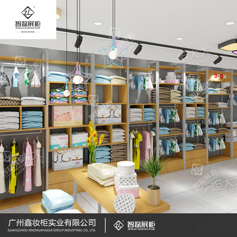 高端定制_童装柜_童装展柜_展柜厂家