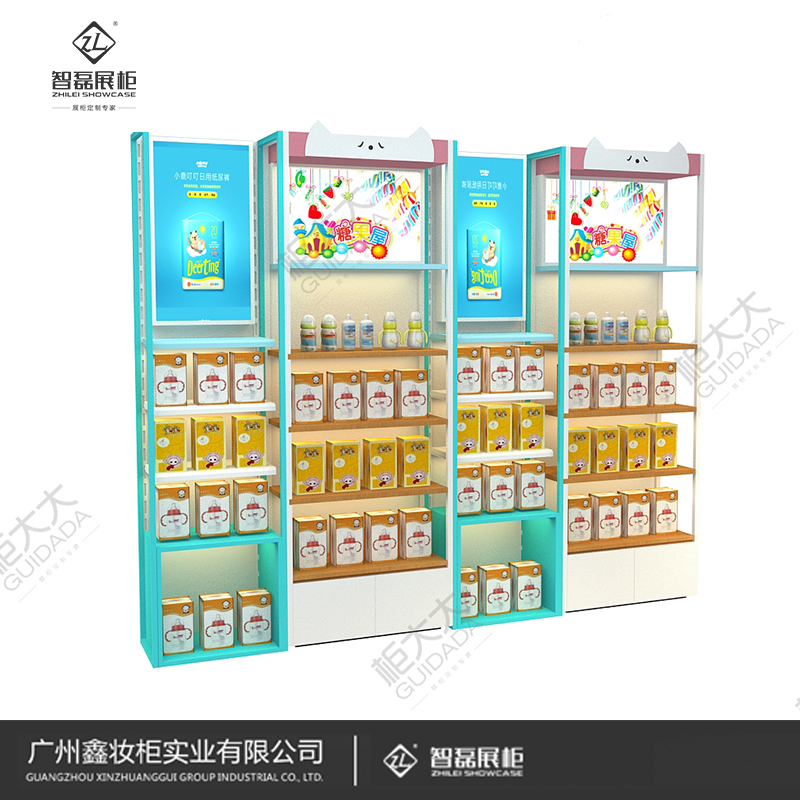 定制_婴童柜_婴童展柜_高柜_展柜厂家