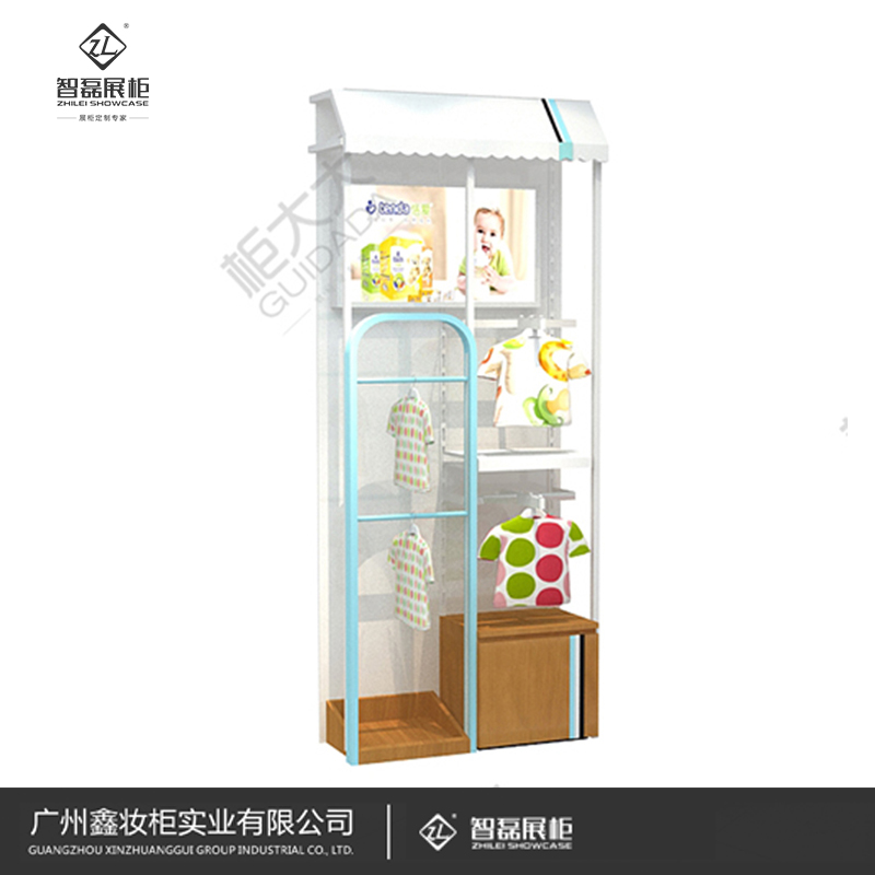 高端定制_婴童展示柜_婴童展柜_展柜厂家_服装展柜