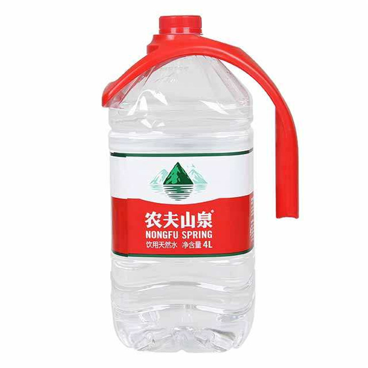 农夫山泉总代理批发 饮用水 饮用天然水 透明装4L*6桶