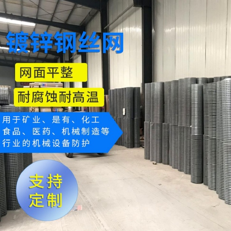 高品质供应 镀锌钢丝网建筑外墙保温防裂镀锌钢丝网