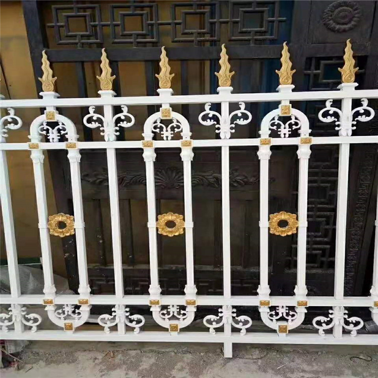 户外防锈护栏_欧式铝艺围栏_庭院围墙护栏_小区围墙铝合金护栏