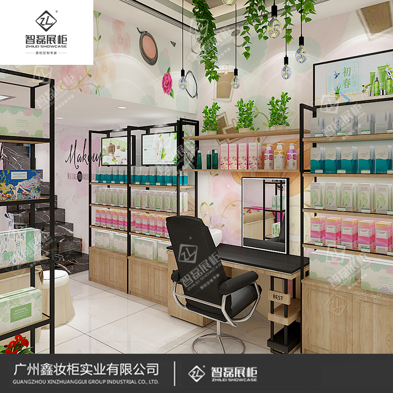 高端定制_美妆展柜_优质厂家直销