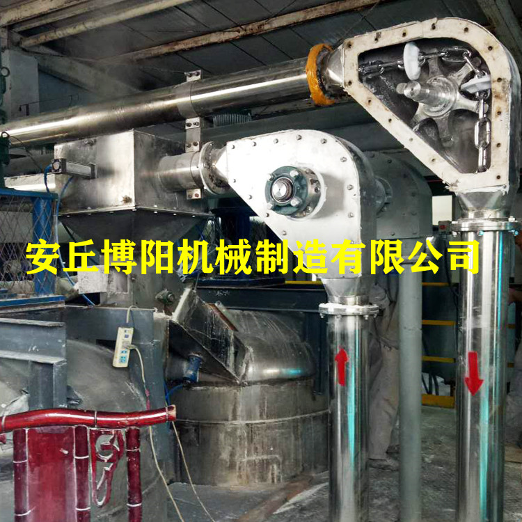 除尘灰管链提升机环保型管链机博阳管链输送机制造厂家