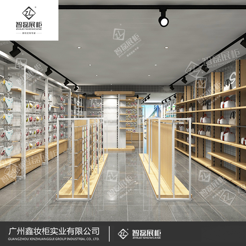 美妆店道具_美妆展示柜_护肤品柜_优质厂家