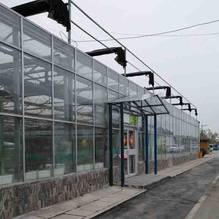 玻璃温室大棚建设 花卉温室建造 玻璃温室大棚定制 金阳