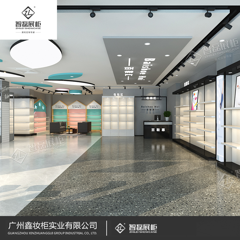 高端定制展柜_鞋店展柜_鞋子展柜_展柜厂家