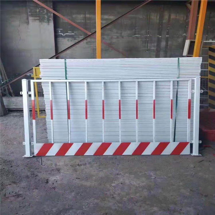 基坑护栏_工地建筑基坑护栏_网片临边安全防护警示道路隔离栏