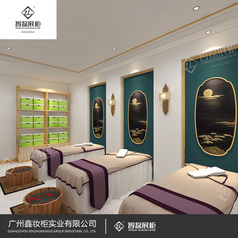 高端/专业/定制_化妆品展柜_美妆道具_美容院定制