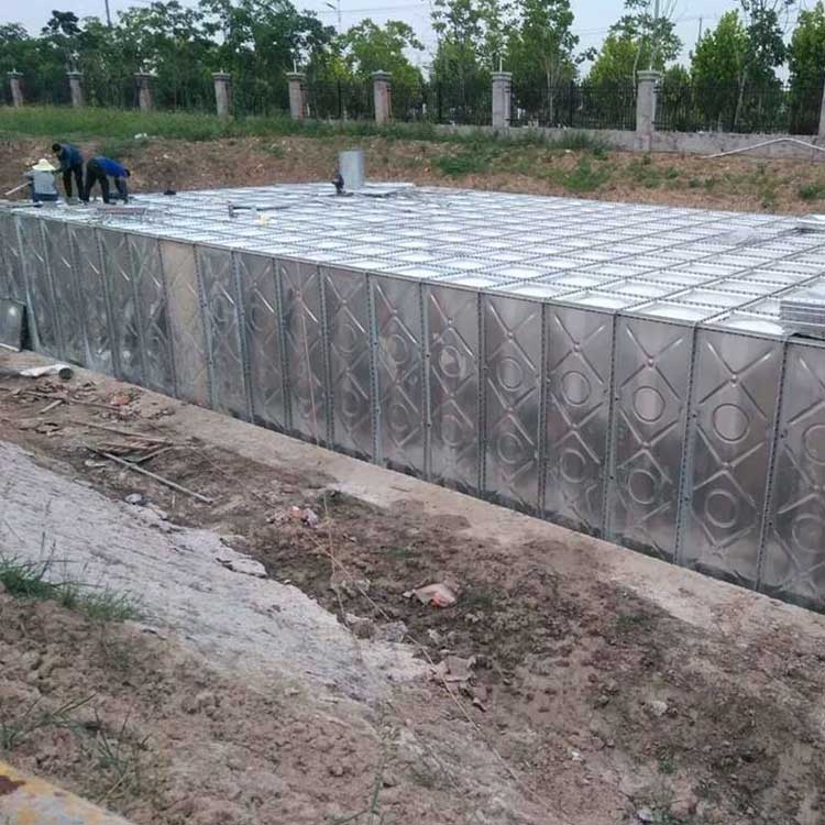 供应地埋式不锈钢水箱定制安装工程_四川成都不锈钢水箱生产厂家