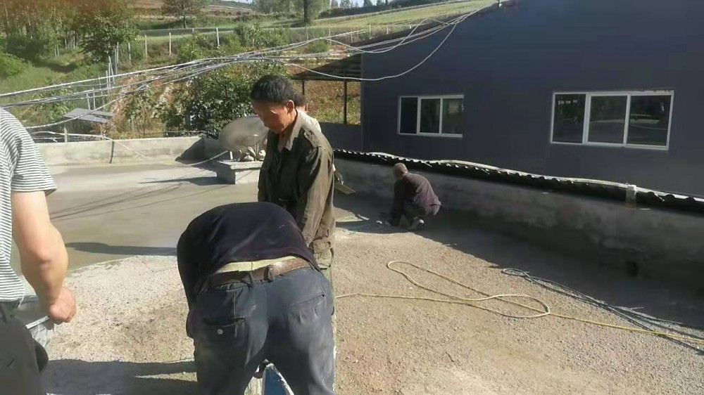 房顶裂缝起沙