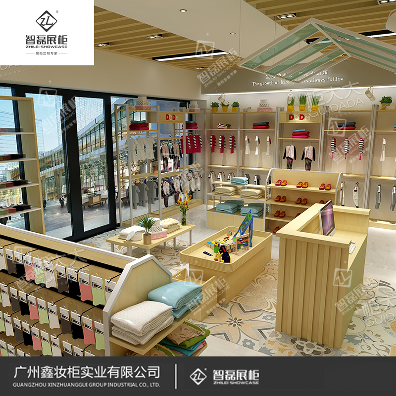 专业定制展柜_婴童柜台母婴柜台_展柜厂家直销