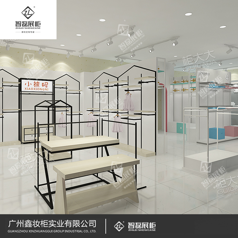 专业商业展柜定制_母婴展柜_婴童柜台_展柜厂家