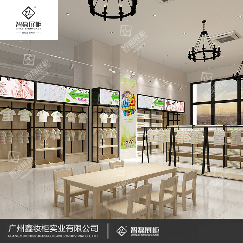 精品展柜制作_高端商业柜台定制订制_婴童展柜_母婴展柜
