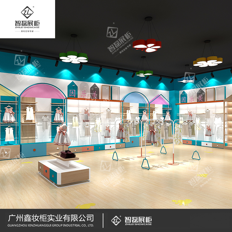 高端商业柜台定制_婴童展柜_优质展柜厂家直销
