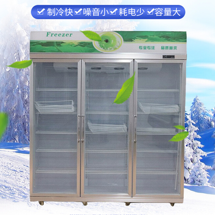啤酒饮料保鲜柜_展示柜_冷藏展示柜_立式冰柜