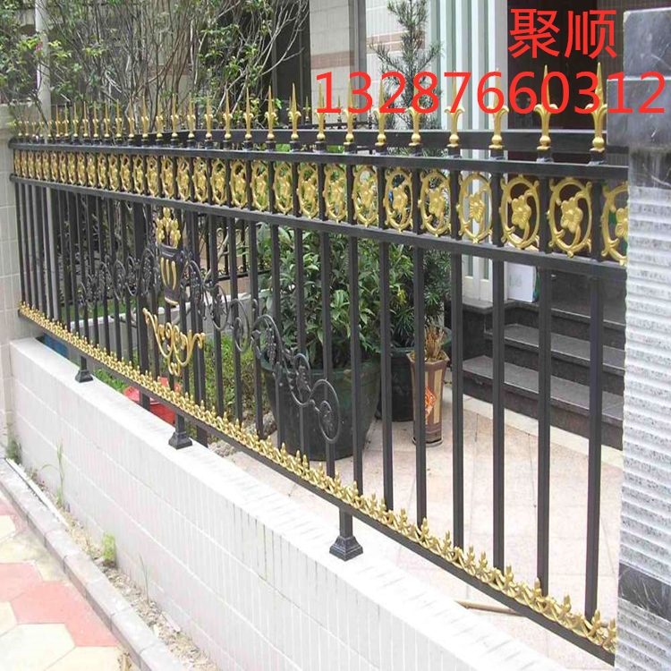 铝艺围墙护栏山东临朐铝艺护栏定制--聚顺
