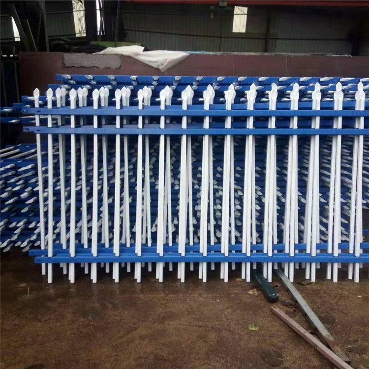 锌钢护栏围墙_小区公园厂区别墅庭院铁栅栏_防锈镀锌钢栏杆