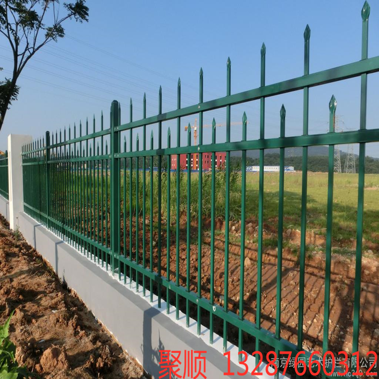 锌钢护栏网 小区 庭院 别墅 围墙栏杆 厂区隔离护栏—聚顺