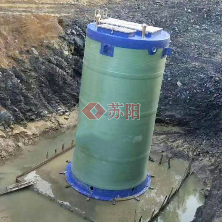 一体化预制提升泵站 玻璃钢一体化泵站厂家直销