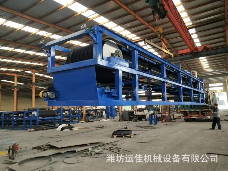 污水处理设备 橡胶带式真空过滤机 尾矿污泥处理厂家 运佳机械
