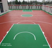丙烯酸球场/pu球场/epdm塑胶球场建设 篮球场施工