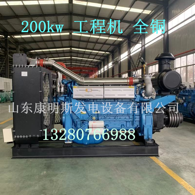 厂家价格-200kw-柴油工程机--柴油发电机组-船用-工地