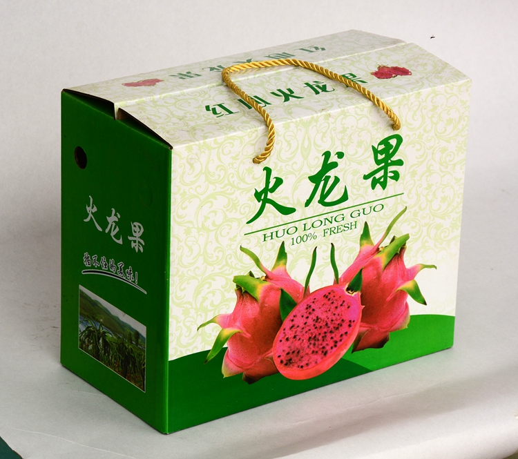 火龙果礼盒 红心火龙果包装盒火龙果礼品盒加工