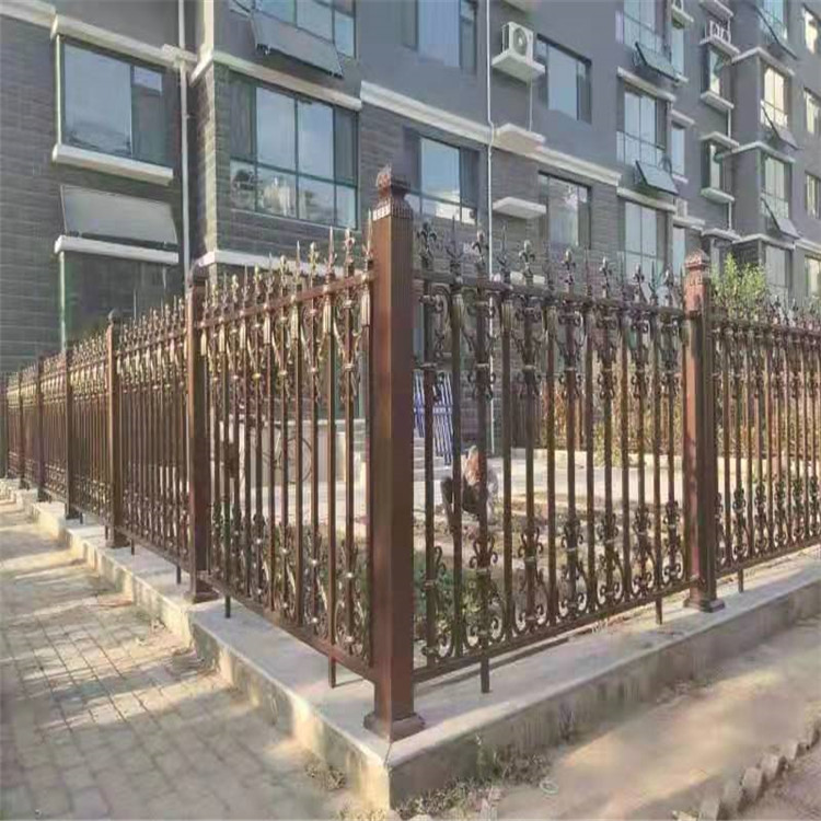 铝艺市政护栏 家用铝合金围栏 别墅小区阳台围墙