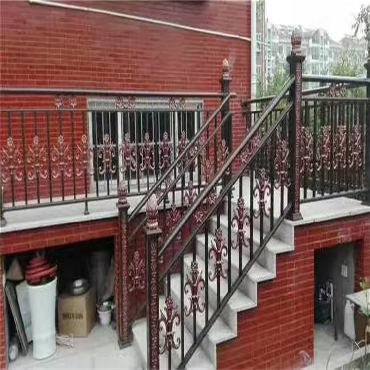 铝艺护栏别墅铝合金户外栏杆-阳台护栏-楼梯扶手-花园庭院围栏