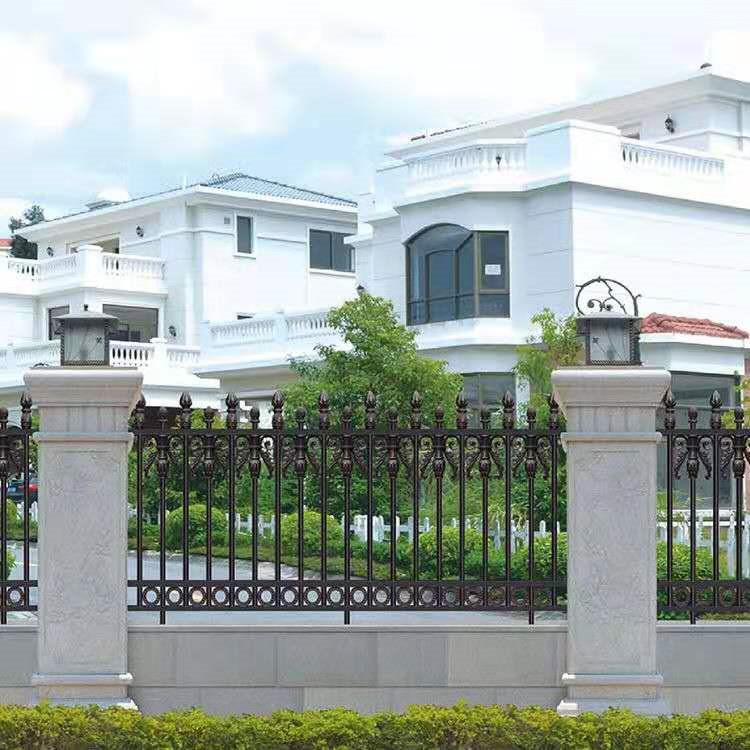 厂家批发直销-铝合金阳台护栏定制- 别墅欧式铝艺栏杆