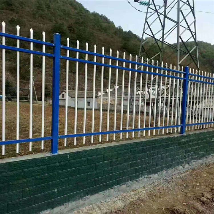 批发锌钢护栏_小区围墙围栏栅栏_隔离防护栏杆_安全防护栏杆